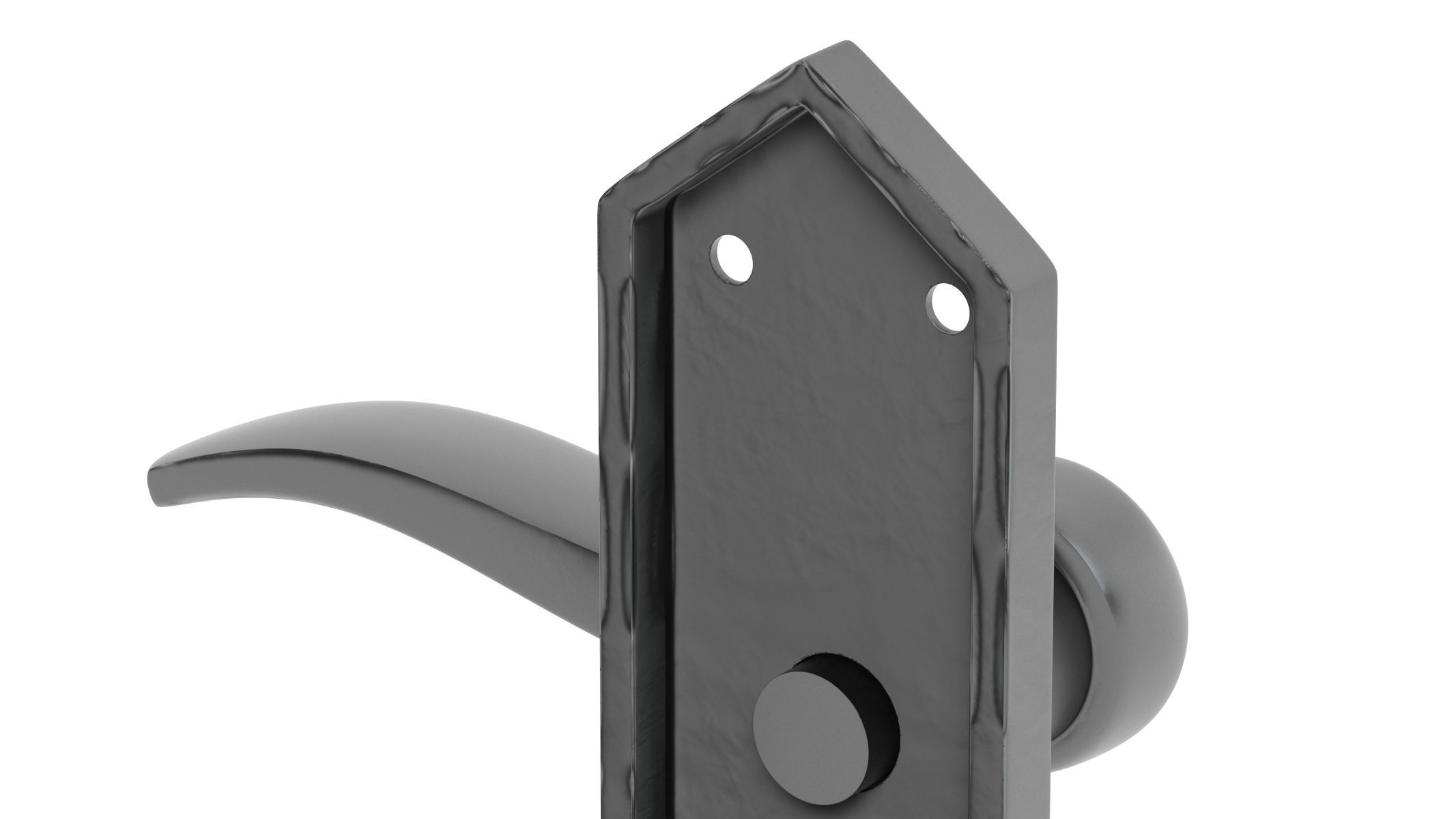 Frelan Wentworth Black Antique Handle 3D model_4