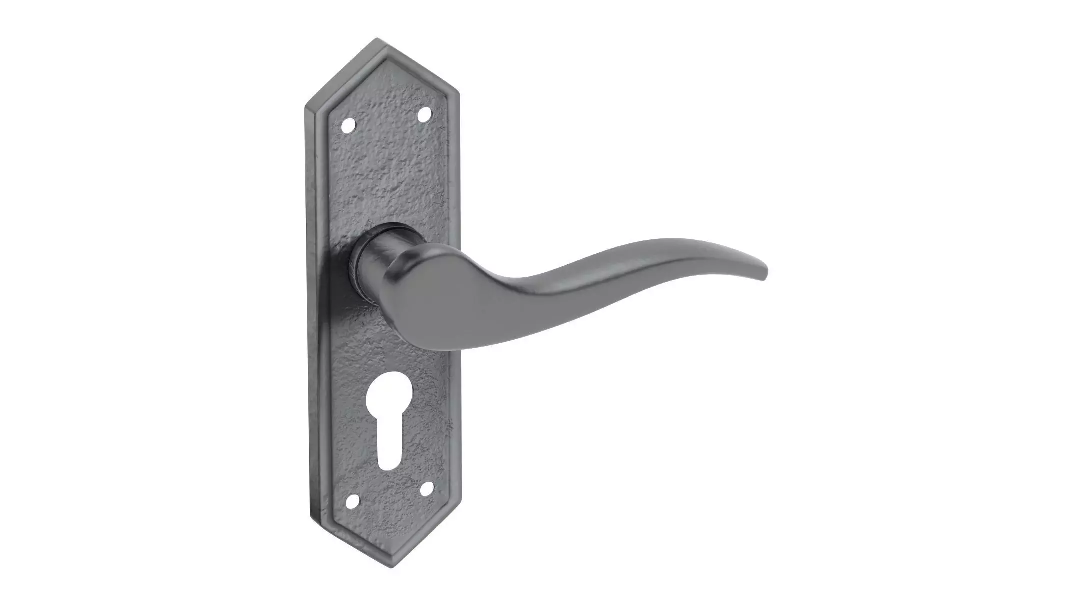 Frelan Wentworth Black Antique Handle 3D model_0