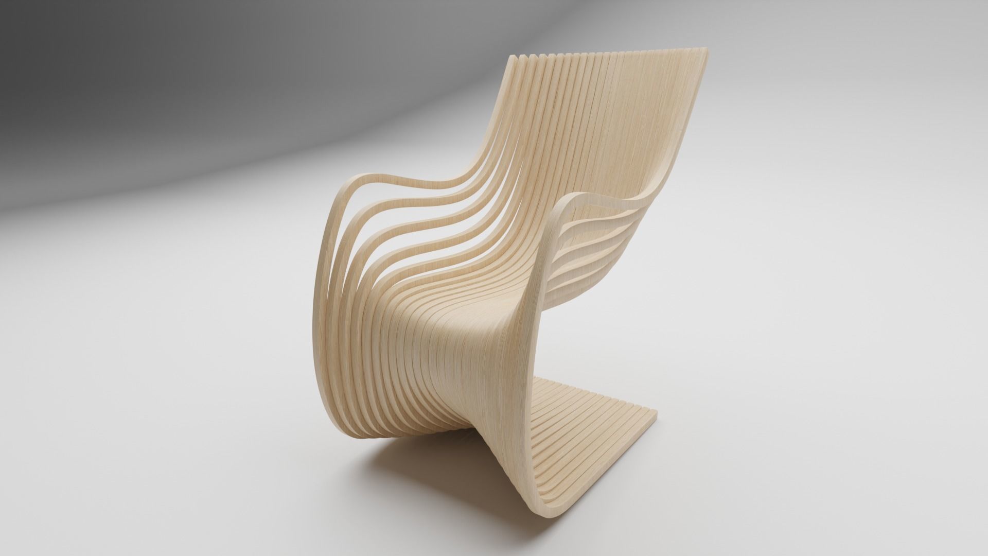 Pipo Chair 3D model 3D model_1