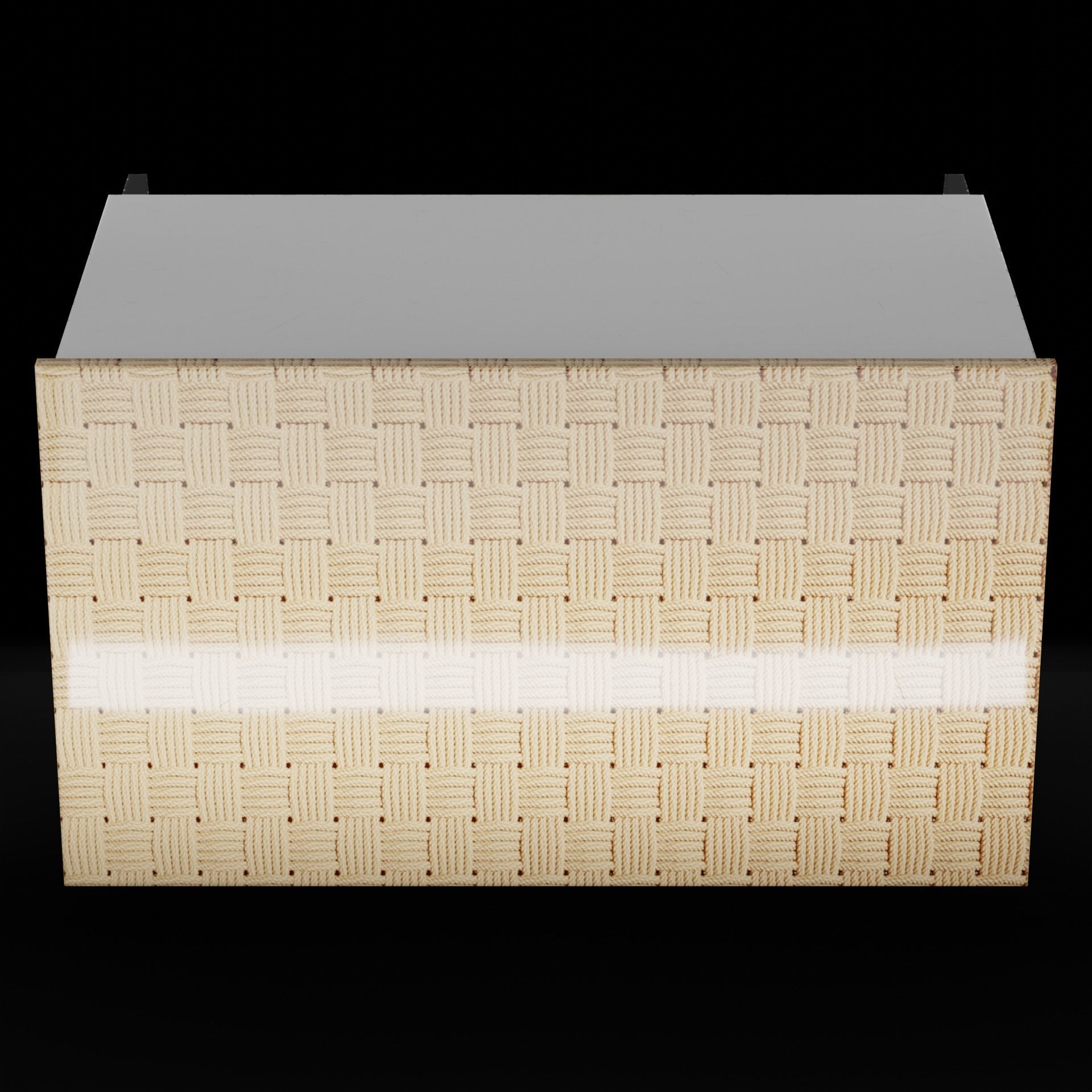 Table chair kitchen chest of drawers Old soviet PBR game-ready Low-poly 3D model_8