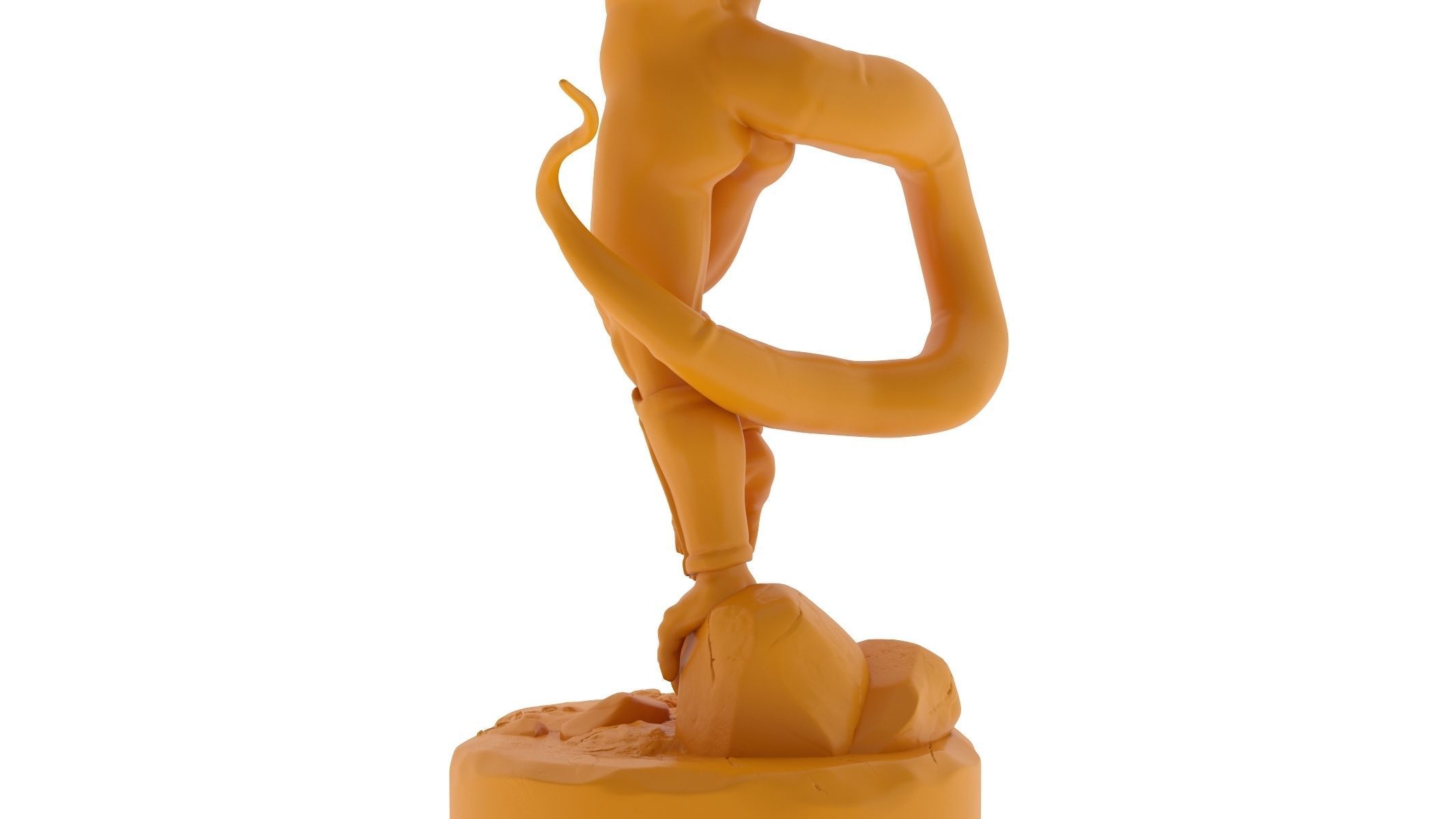 Frieza 3D Print alien statue 3D print model_9