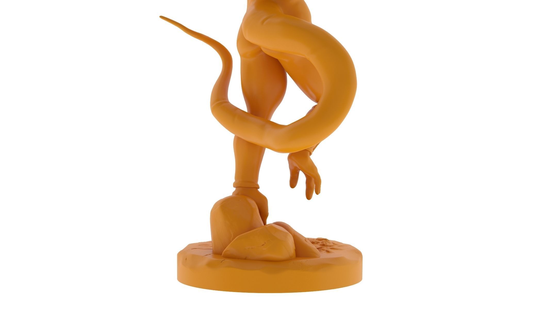 Frieza 3D Print alien statue 3D print model_8
