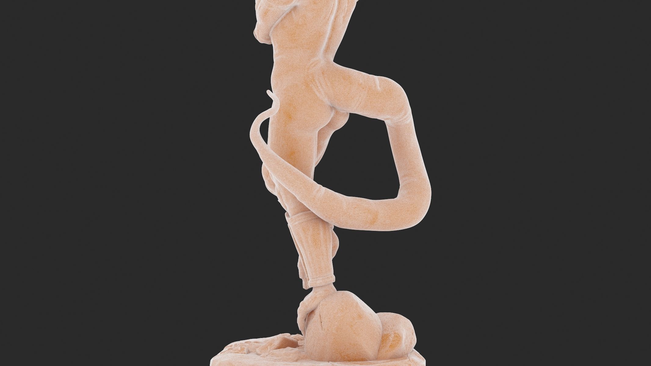 Frieza 3D Print alien statue 3D print model_19