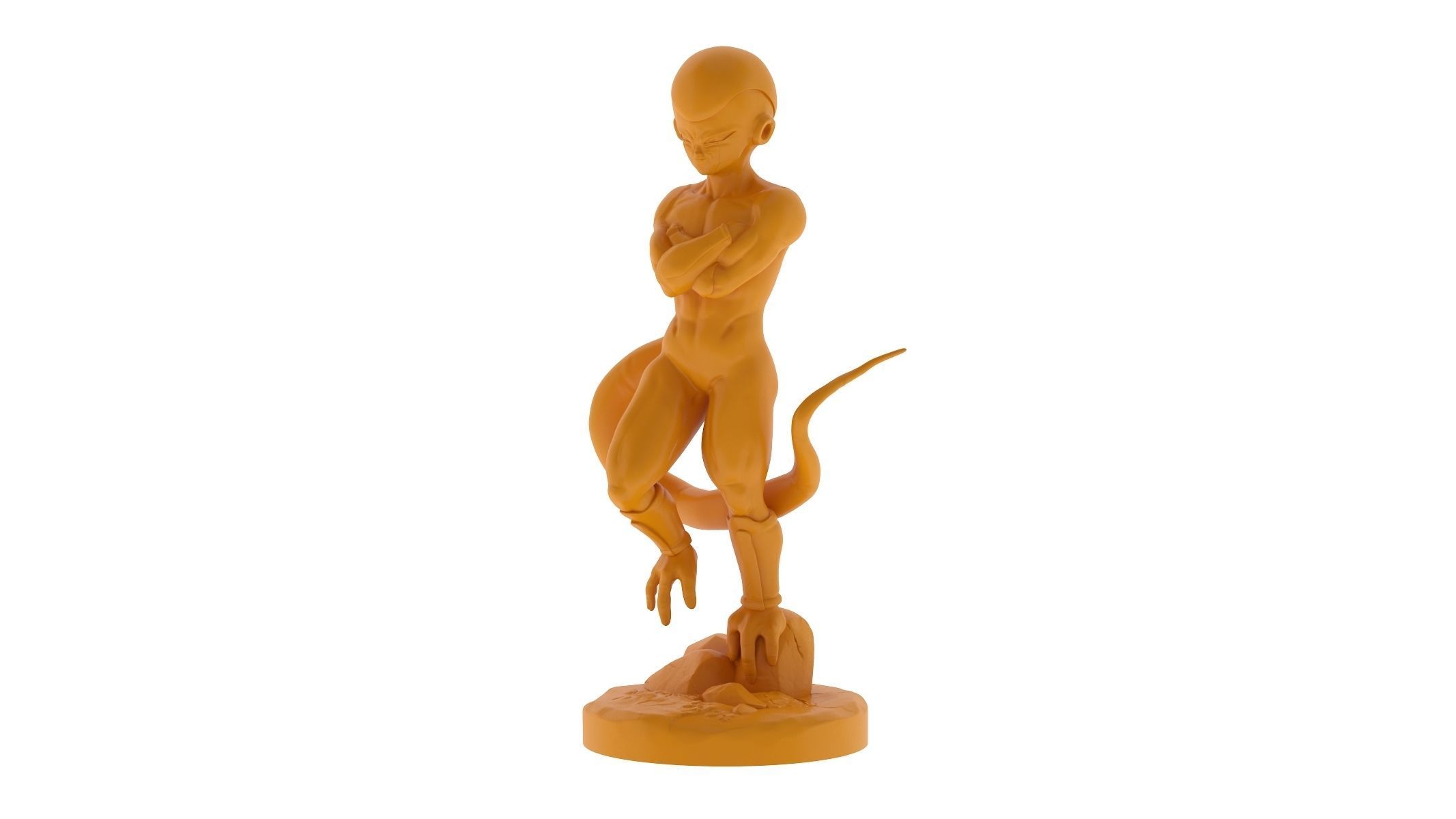 Frieza 3D Print alien statue 3D print model_5