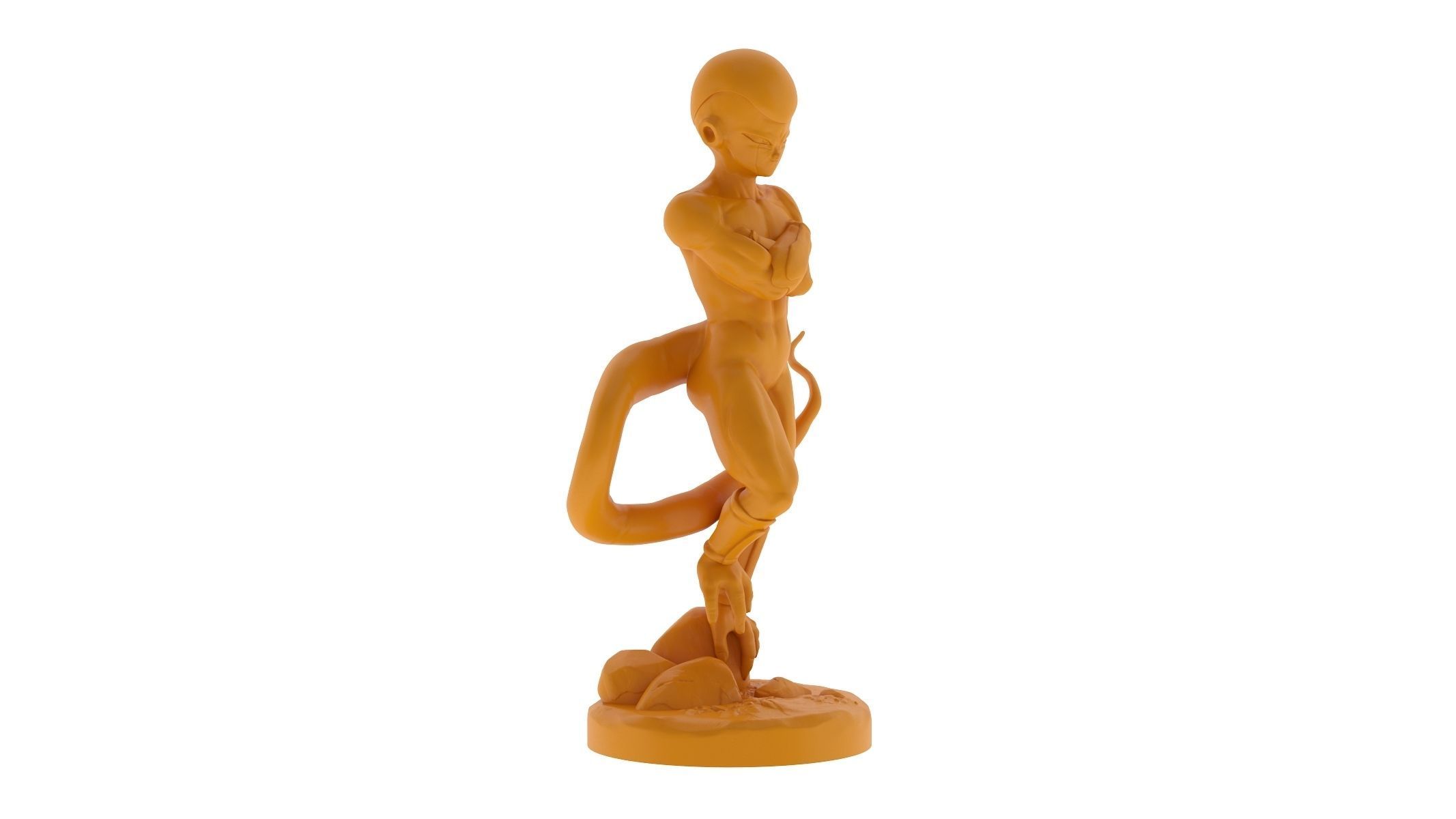 Frieza 3D Print alien statue 3D print model_2