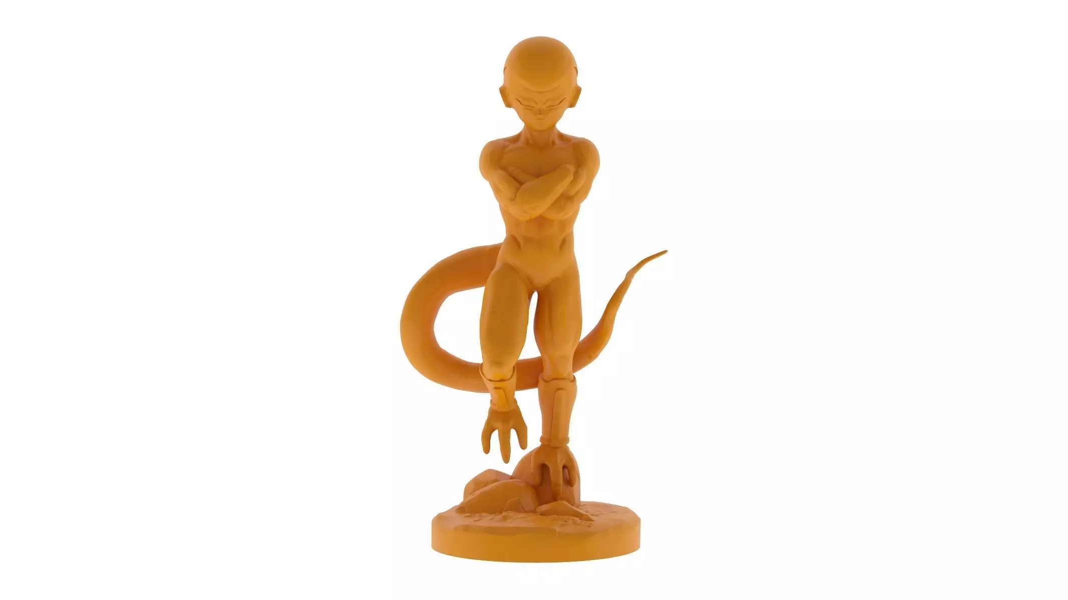 Frieza 3D Print alien statue 3D print model_0