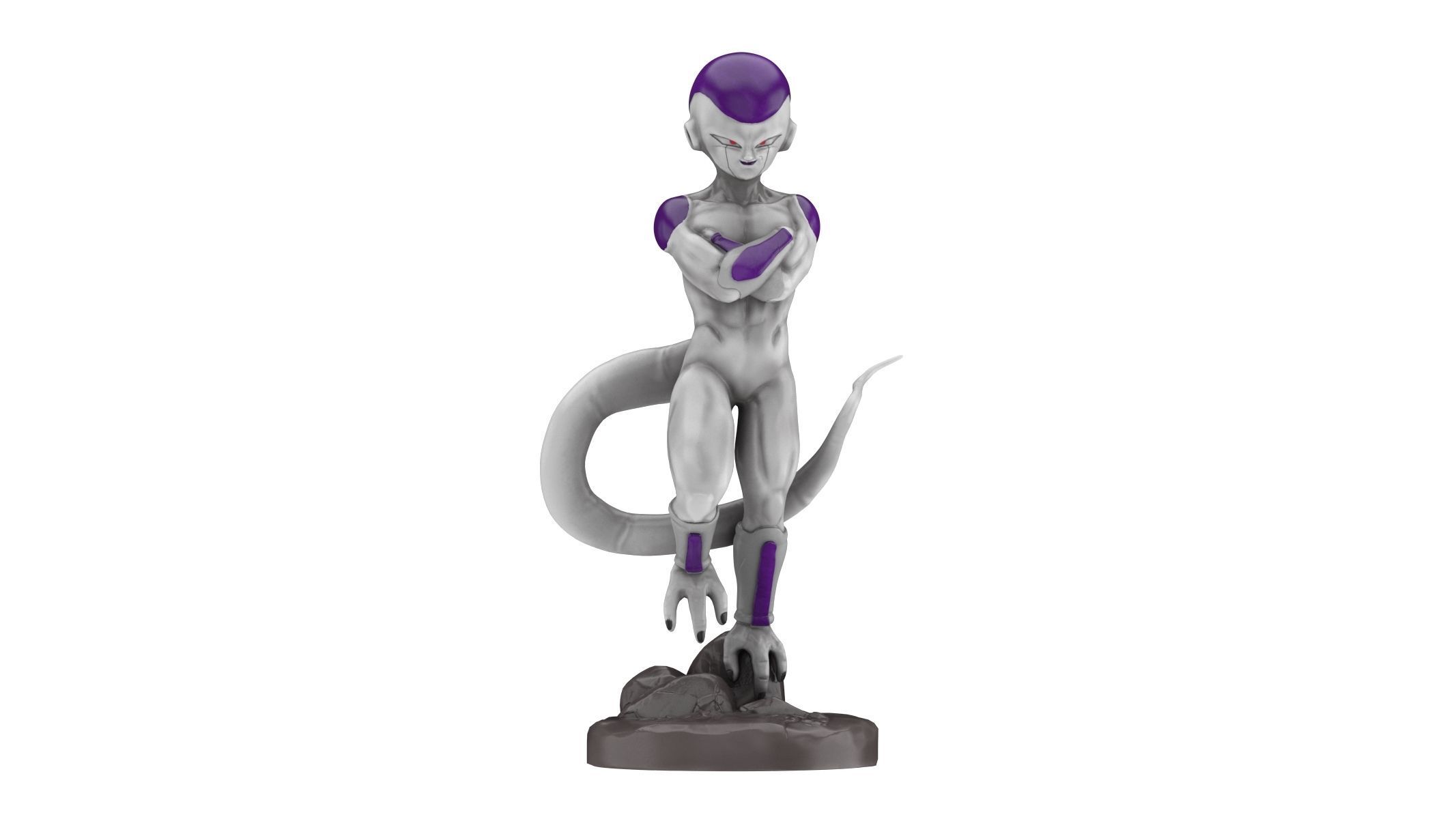 Frieza 3D Print alien statue 3D print model_1