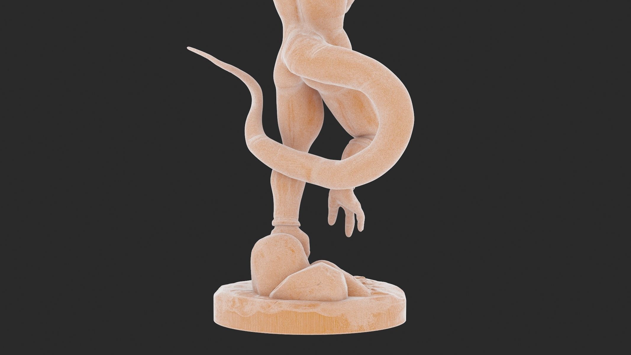 Frieza 3D Print alien statue 3D print model_18