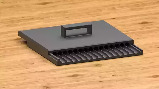 Fishing Boilie Board 16 mm Bait Rolling Table 3D print model 3D print model