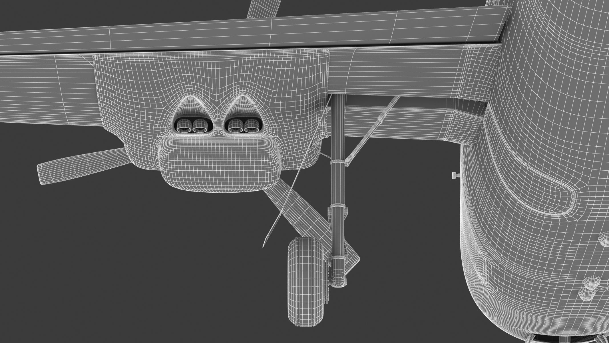 Piper Aerostar 600 3D model_35