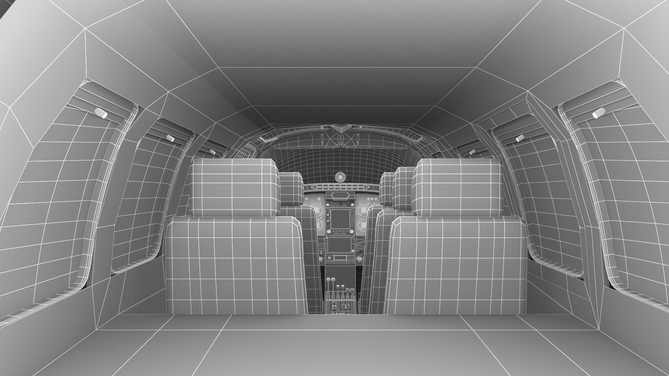 Piper Aerostar 600 3D model_42