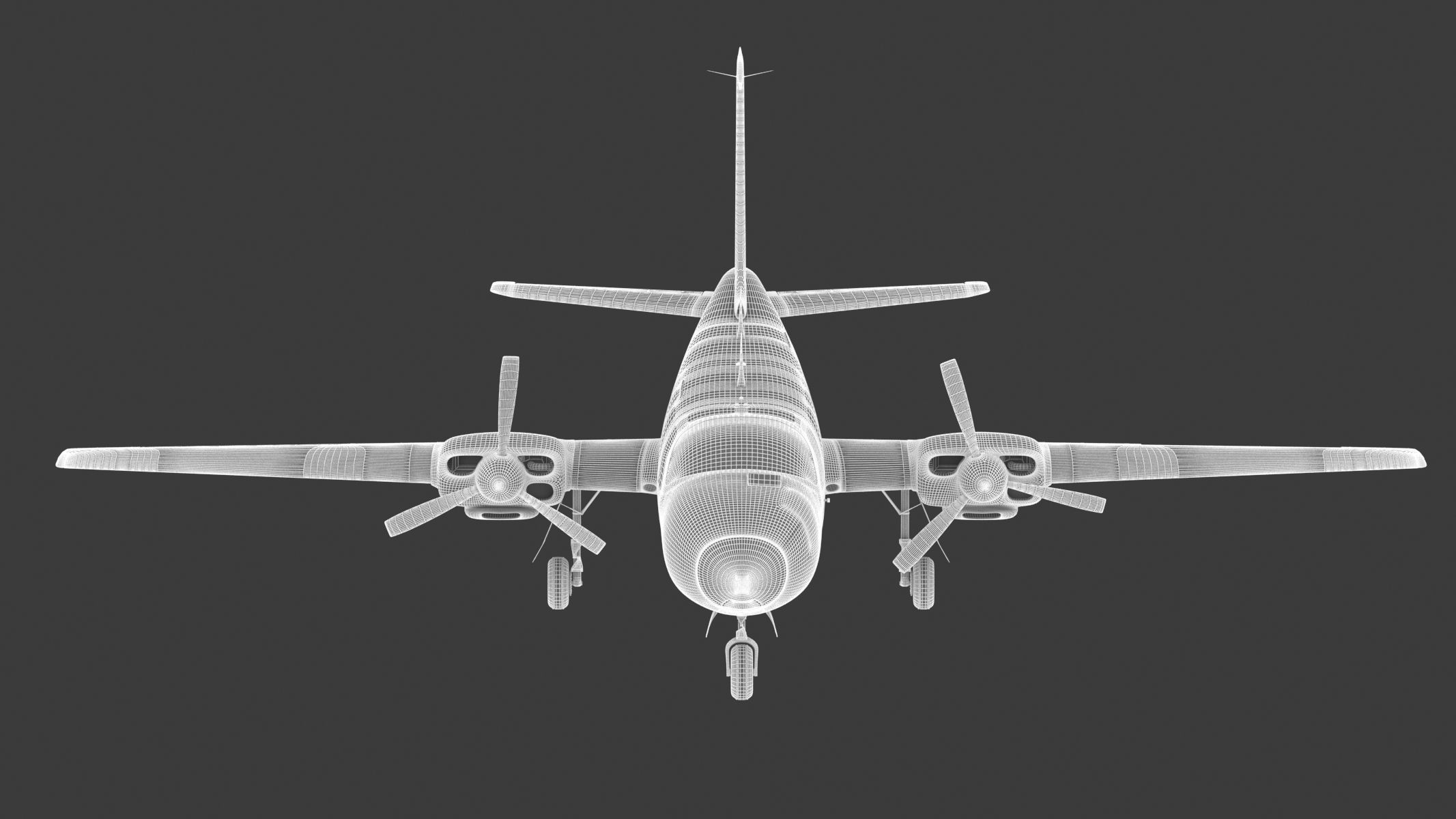 Piper Aerostar 600 3D model_29