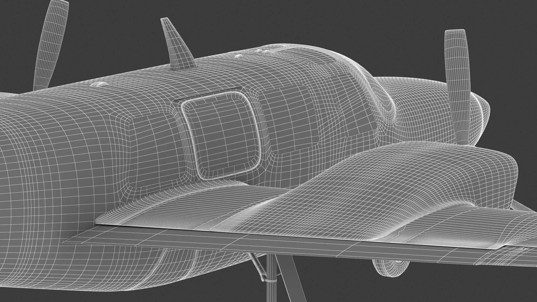 Piper Aerostar 600 3D model_34
