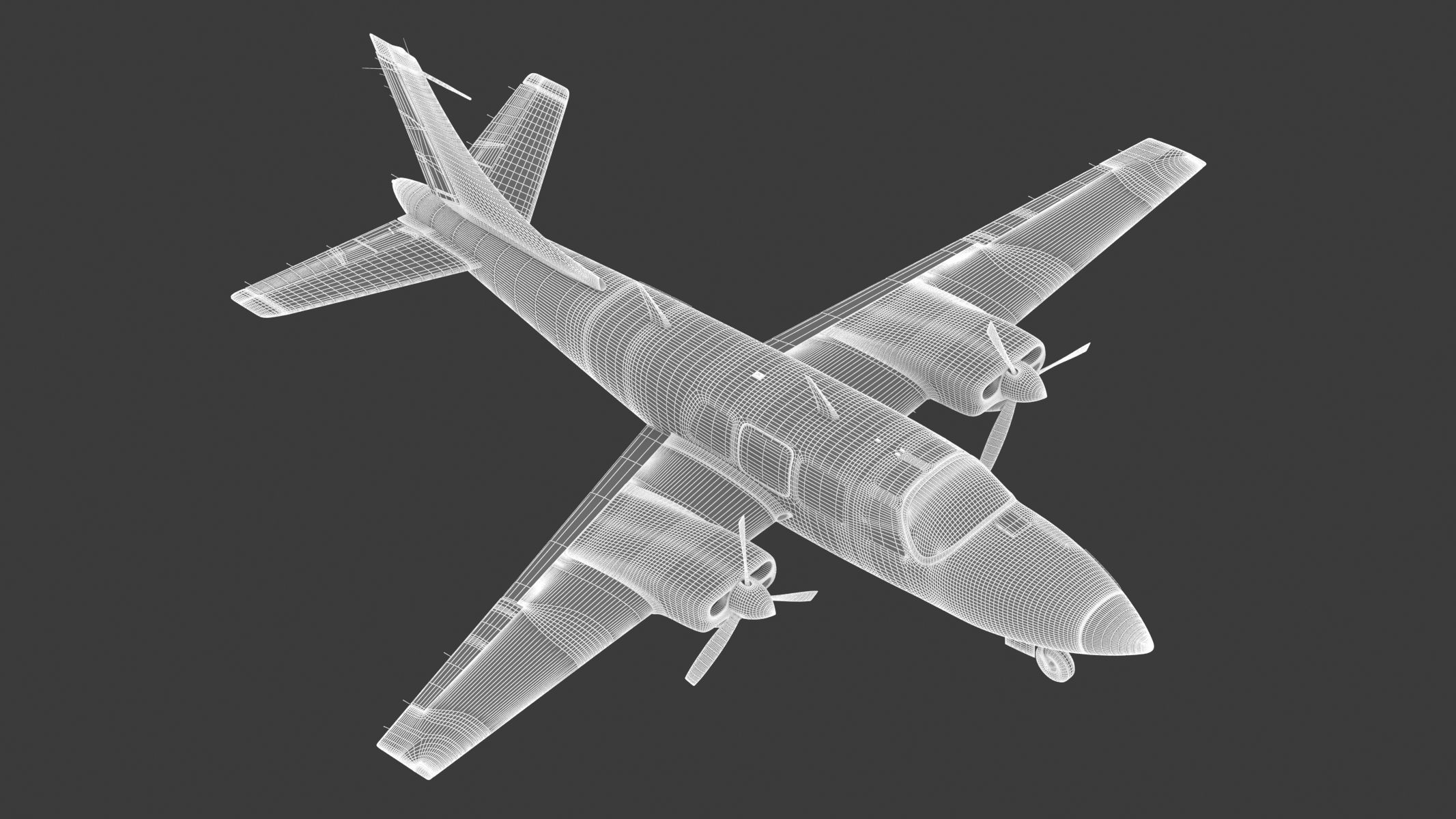 Piper Aerostar 600 3D model_30