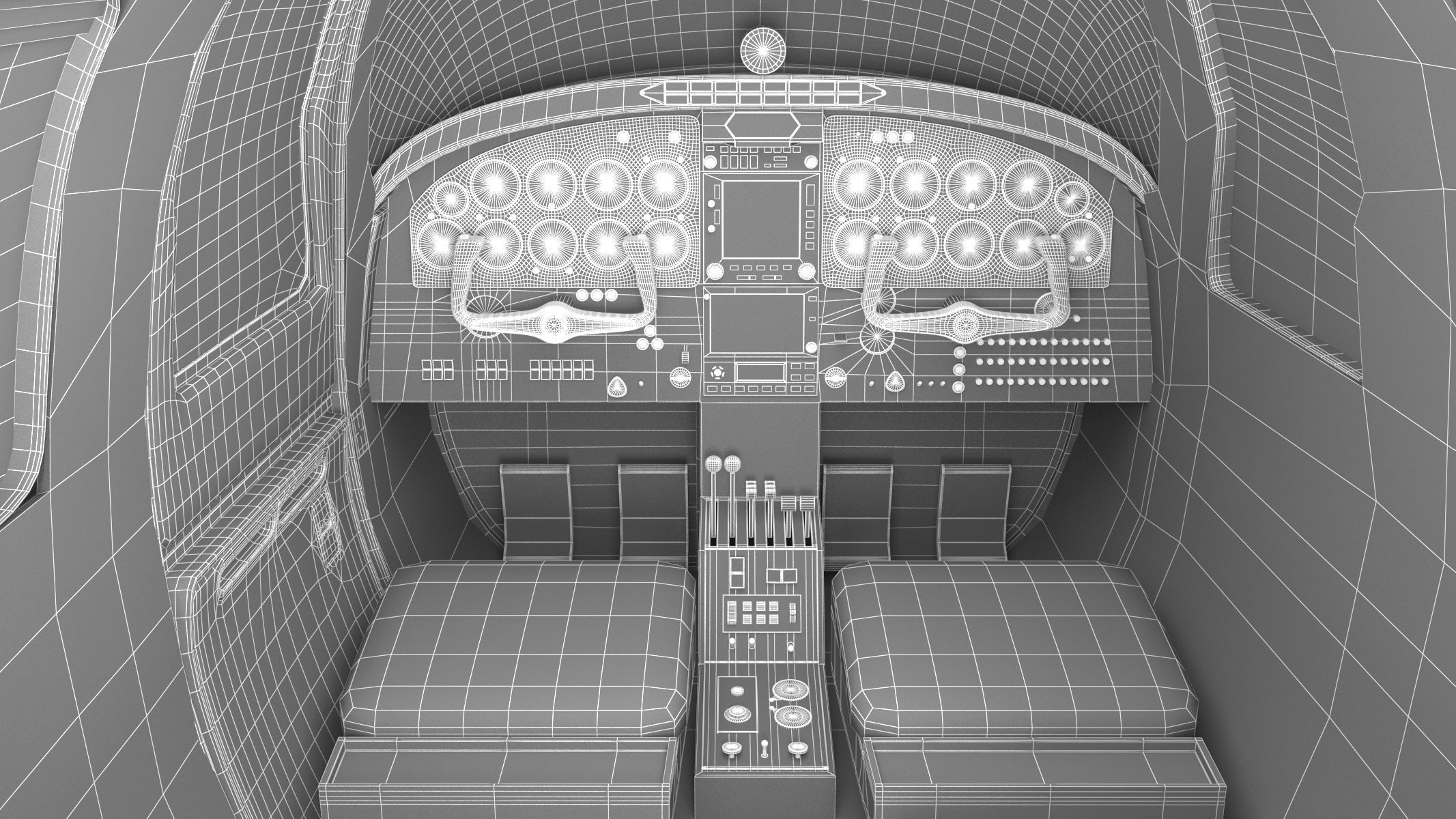 Piper Aerostar 600 3D model_43