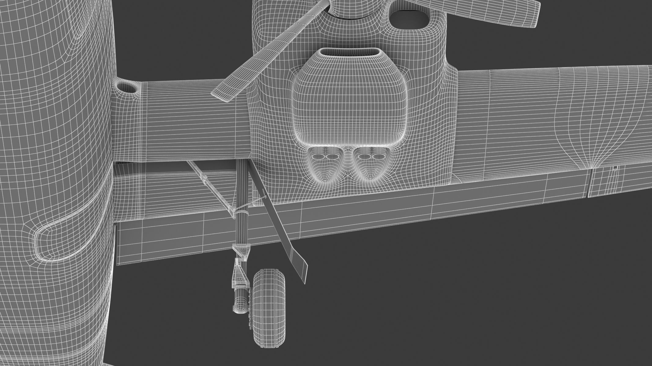 Piper Aerostar 600 3D model_39