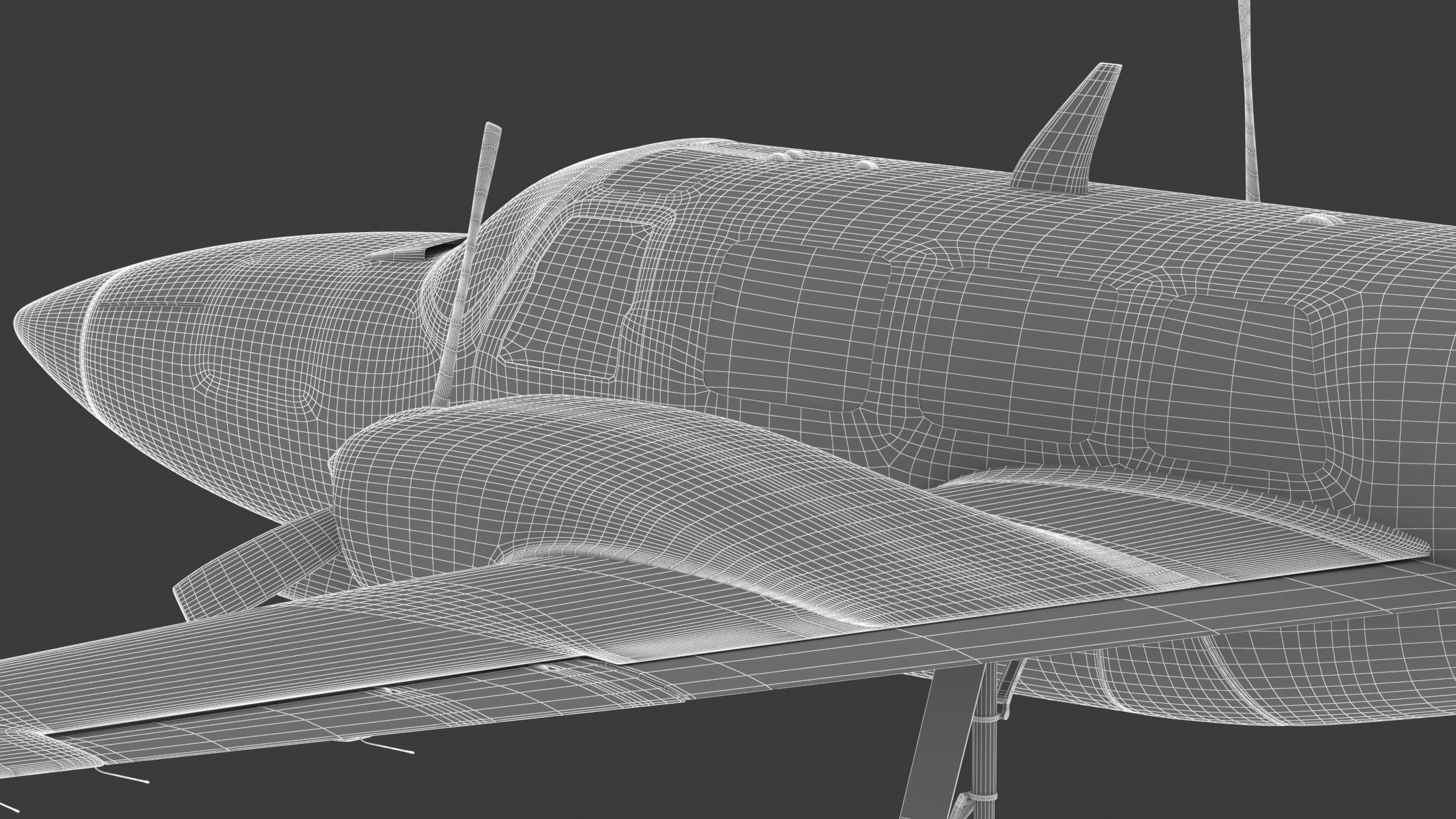 Piper Aerostar 600 3D model_36