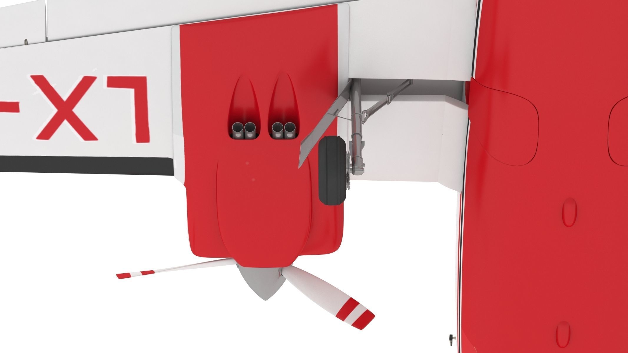 Piper Aerostar 600 3D model_13