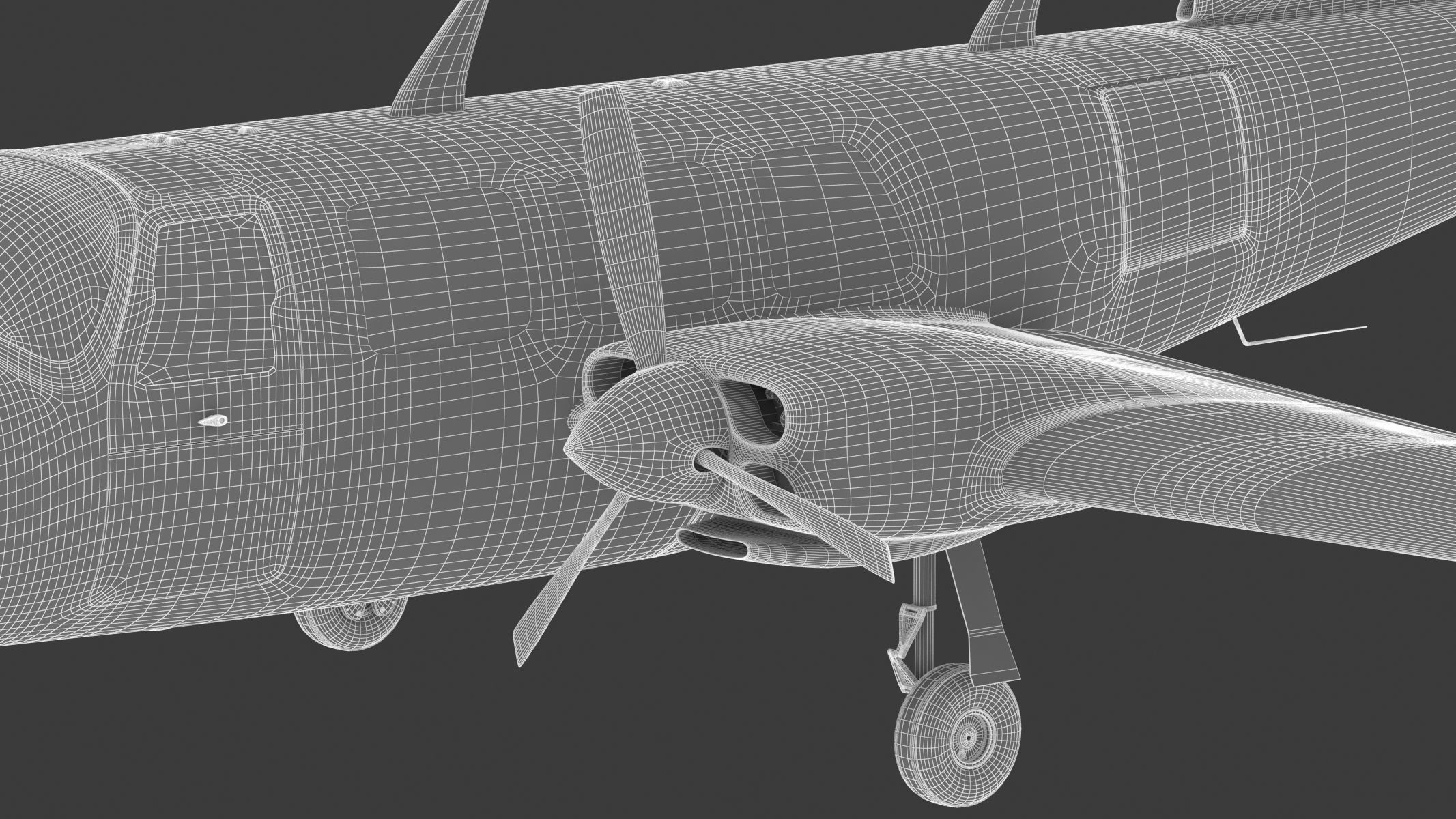 Piper Aerostar 600 3D model_38