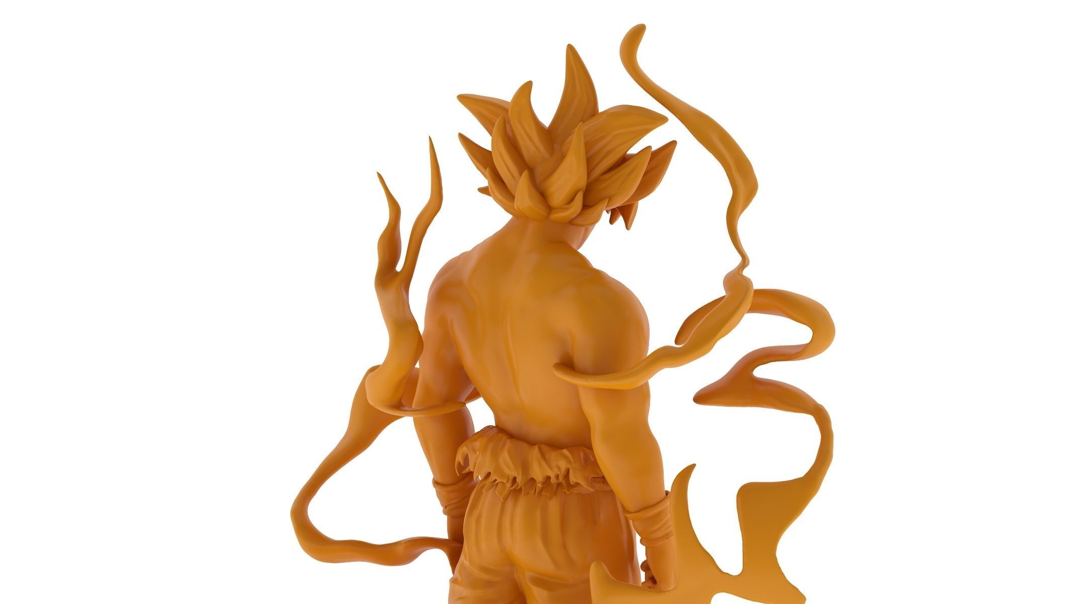Songoku Super Saiyan 3D Print 3D print model_15