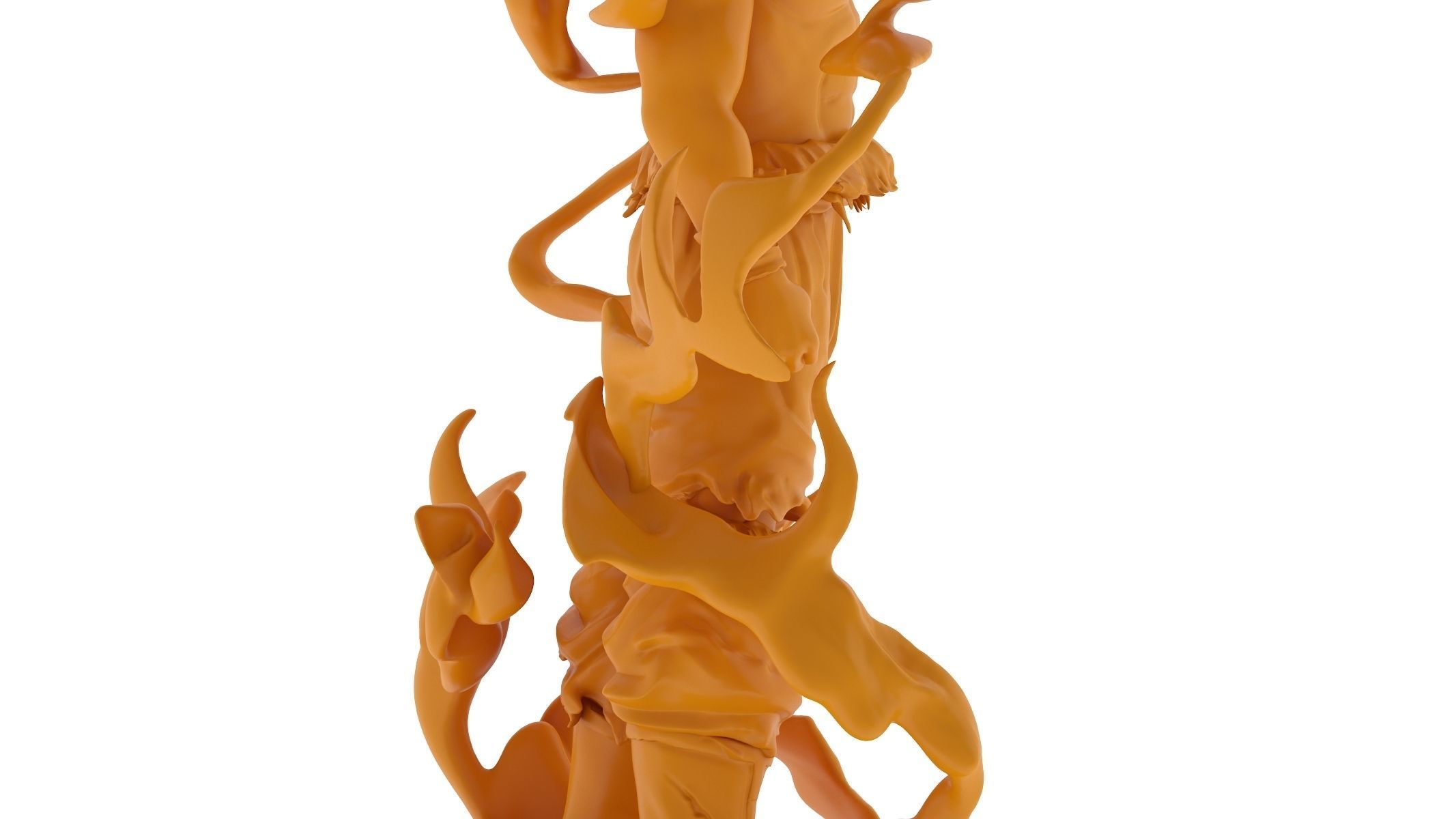 Songoku Super Saiyan 3D Print 3D print model_14