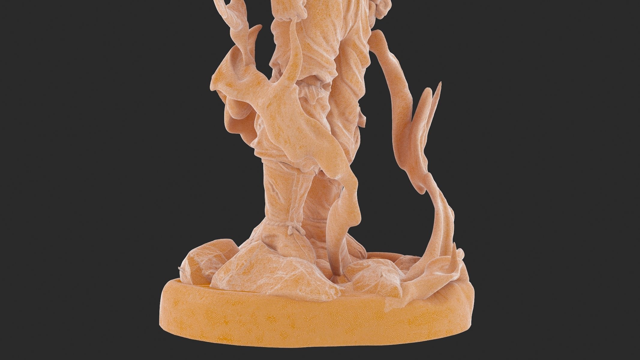 Songoku Super Saiyan 3D Print 3D print model_33