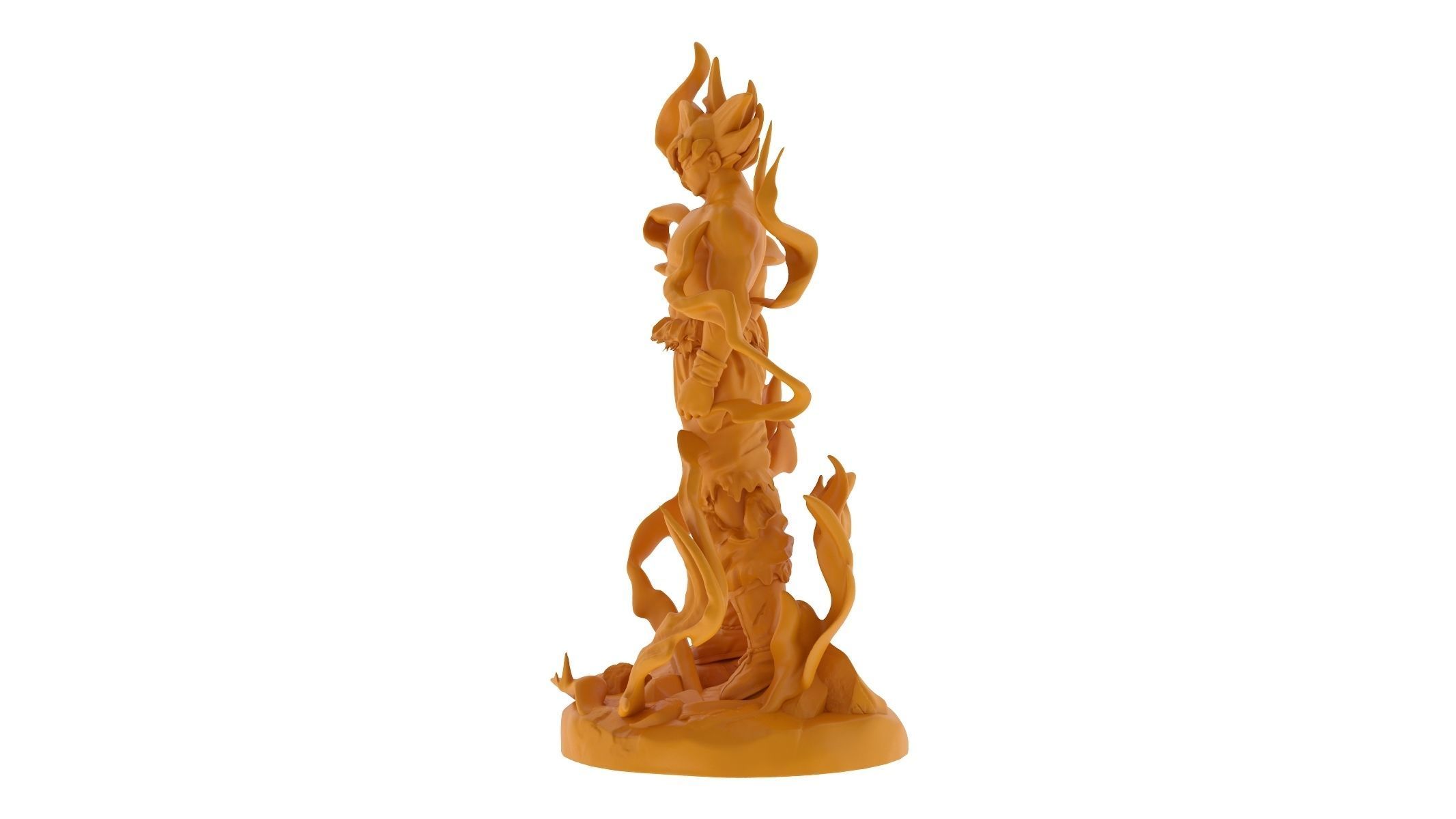 Songoku Super Saiyan 3D Print 3D print model_8