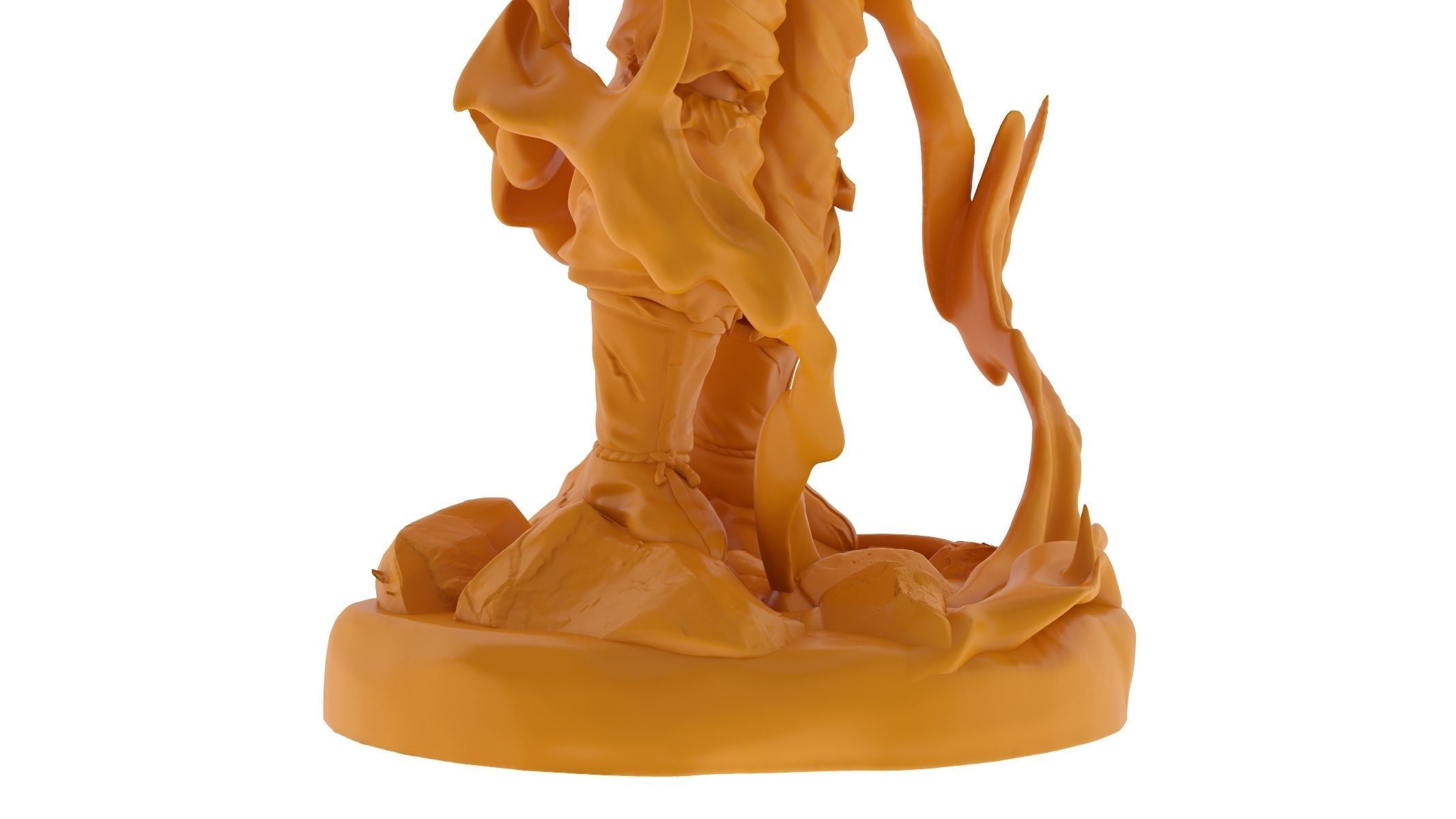 Songoku Super Saiyan 3D Print 3D print model_13