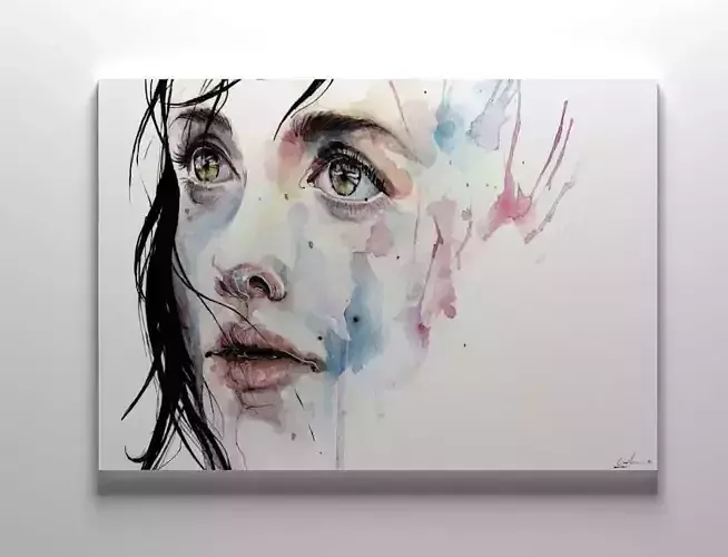 painting on canvas