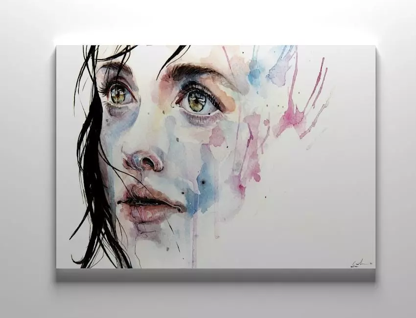 painting on canvas Free 3D model