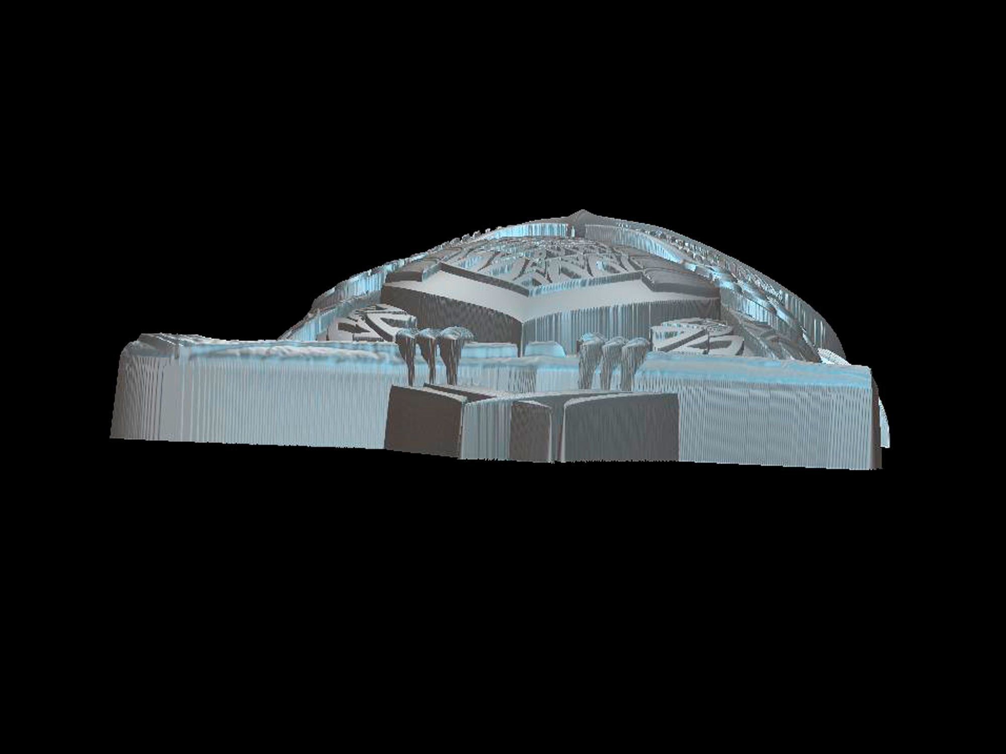 Owl 3d model for cnc machines and 3d printers 3D model_3