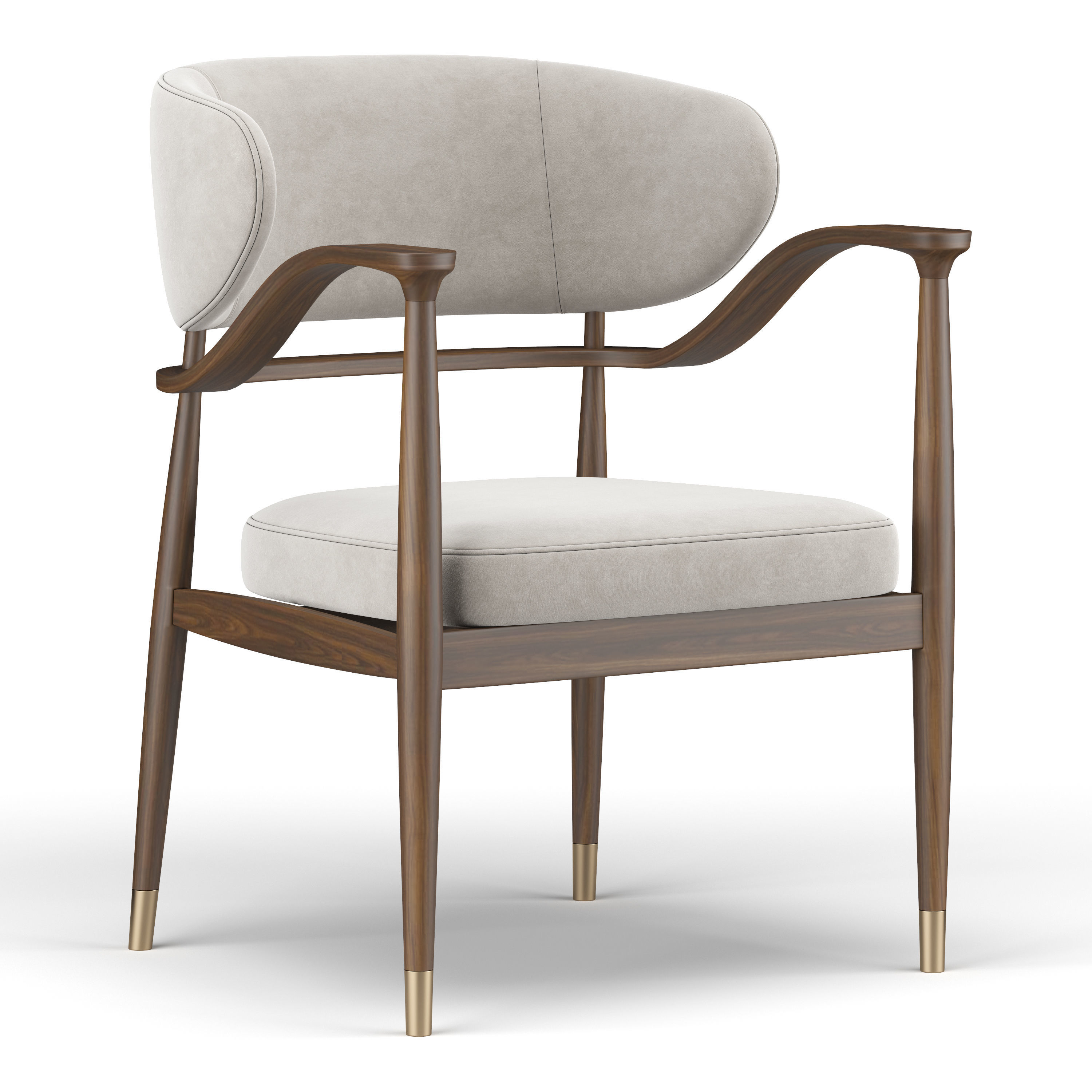 Mason Dining Chair 3D model_3