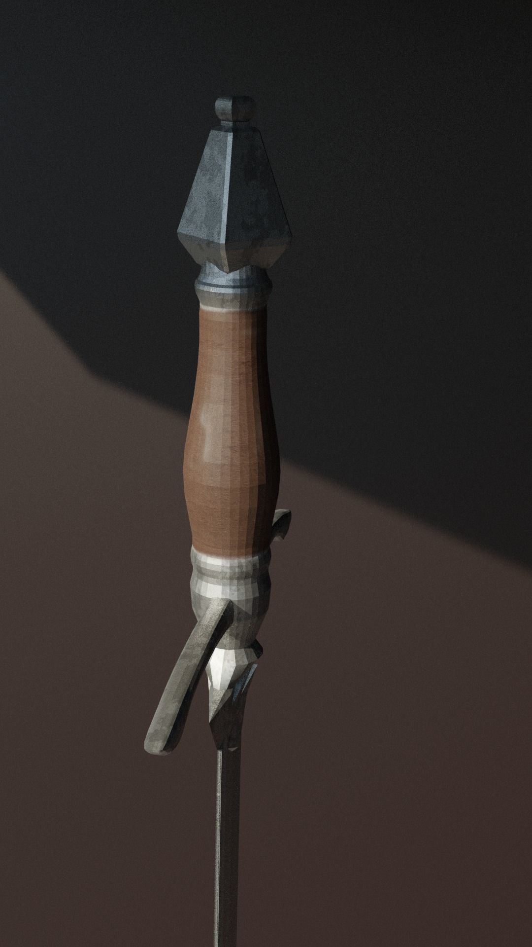 Melee weapons sword Game Ready FBX Low-poly 3D model Low-poly Low-poly 3D model_5