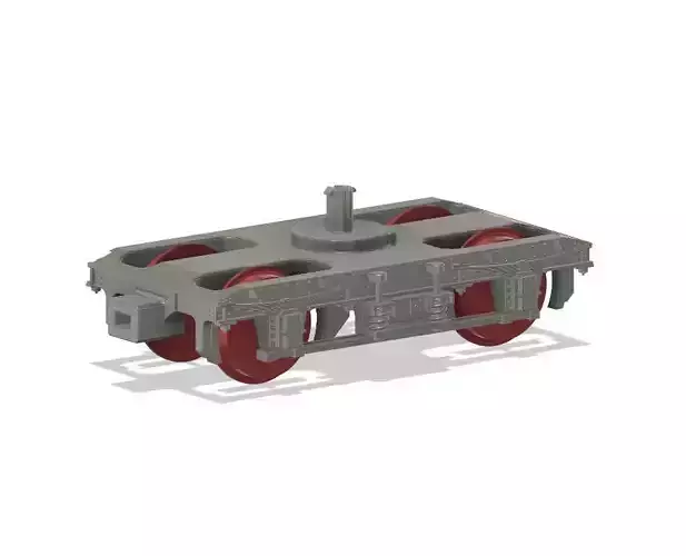 OO Lima MK1 Coach Bogie NEM Socket to fit older Lima Coaches 3D print model