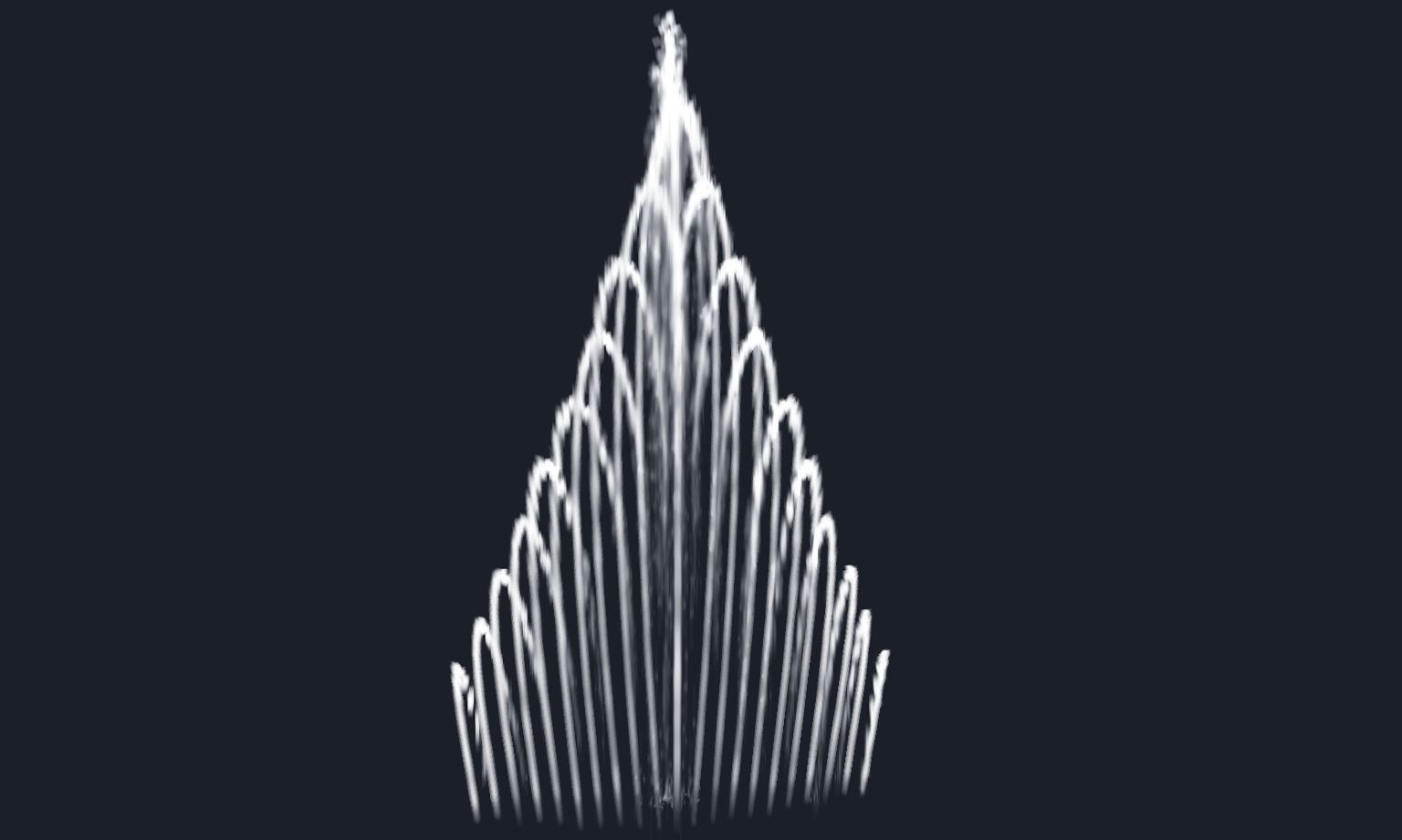 animated fountain 3D model_6