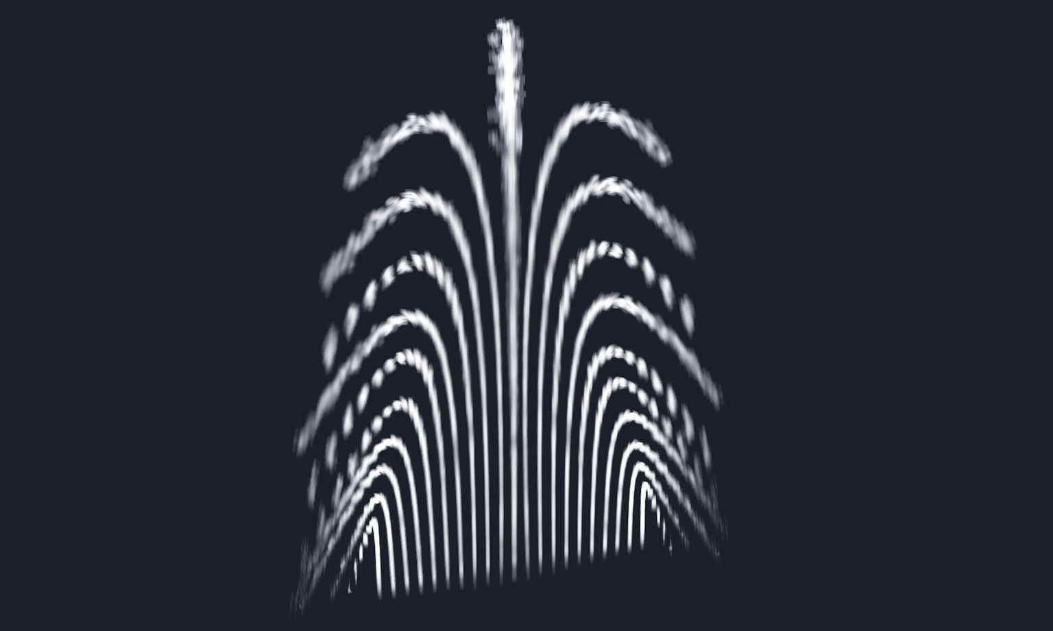 animated fountain 3D model_3