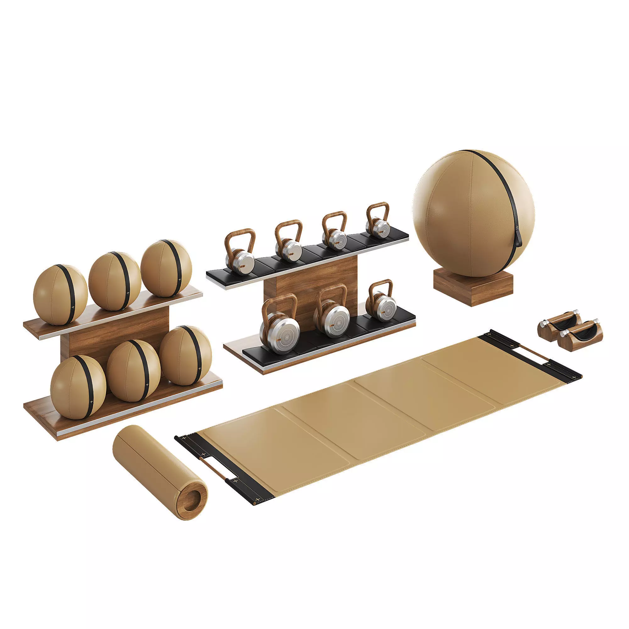 PENT luxury fitness equipment part 4 3D model_0