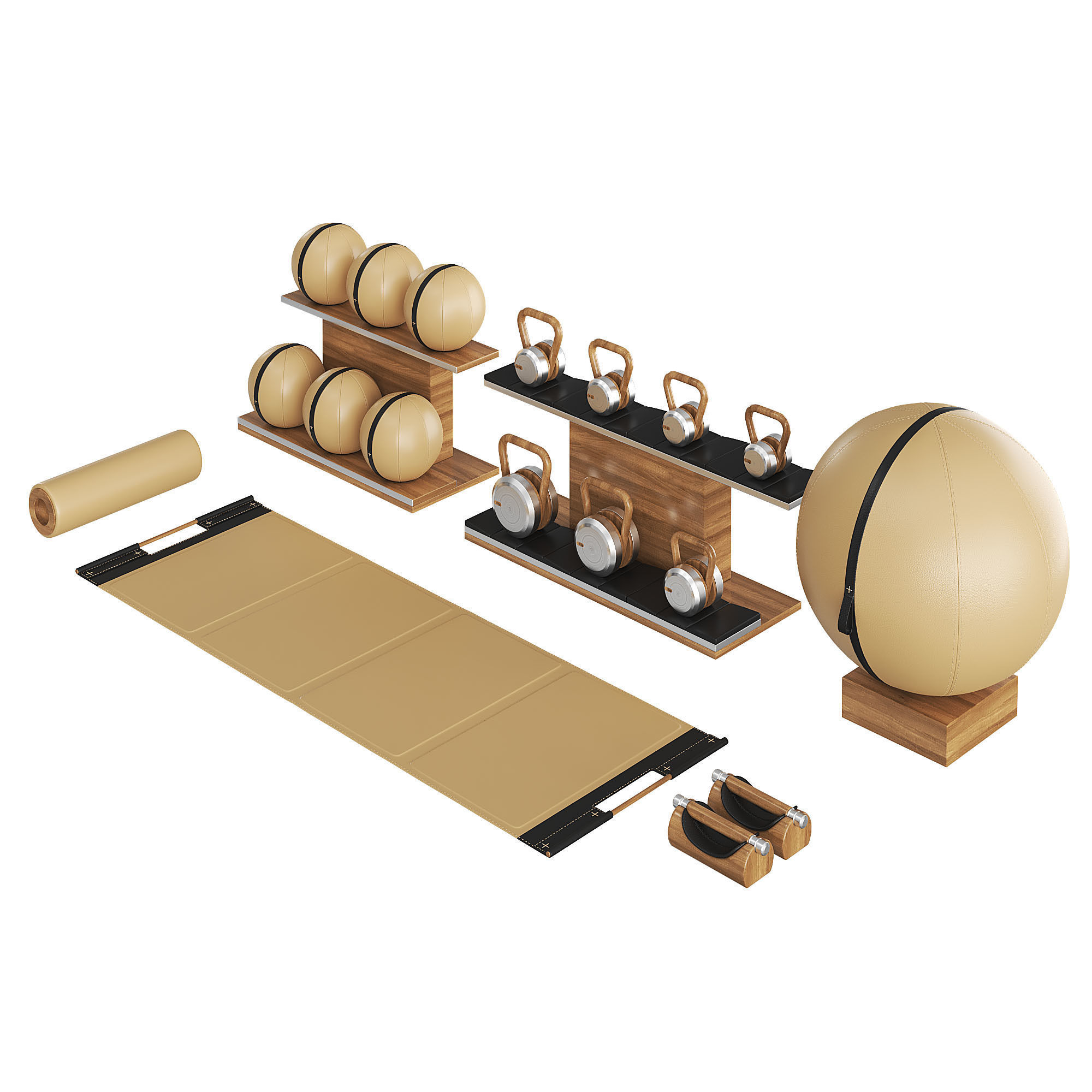 PENT luxury fitness equipment part 4 3D model_1