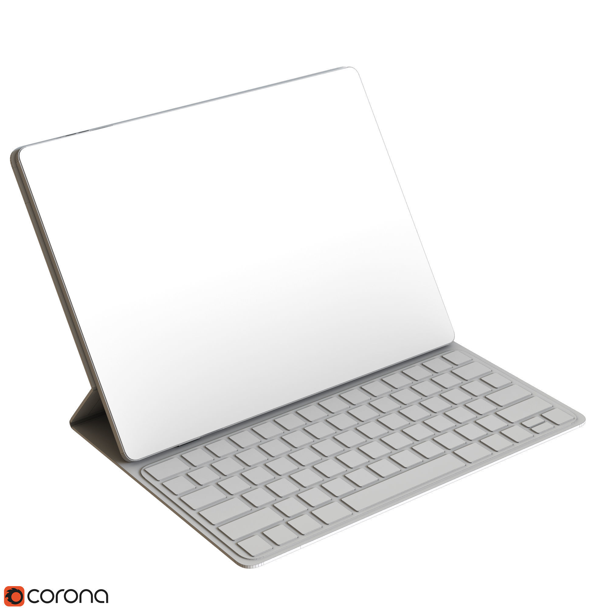PRO iPad with key 3D model_3