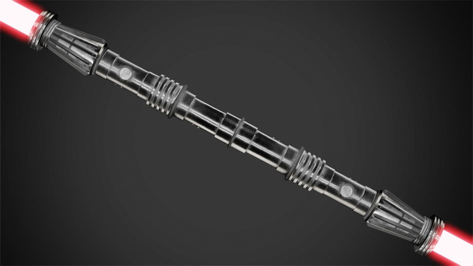 Darth Maul lightsaber for Cosplay 3D print model_5