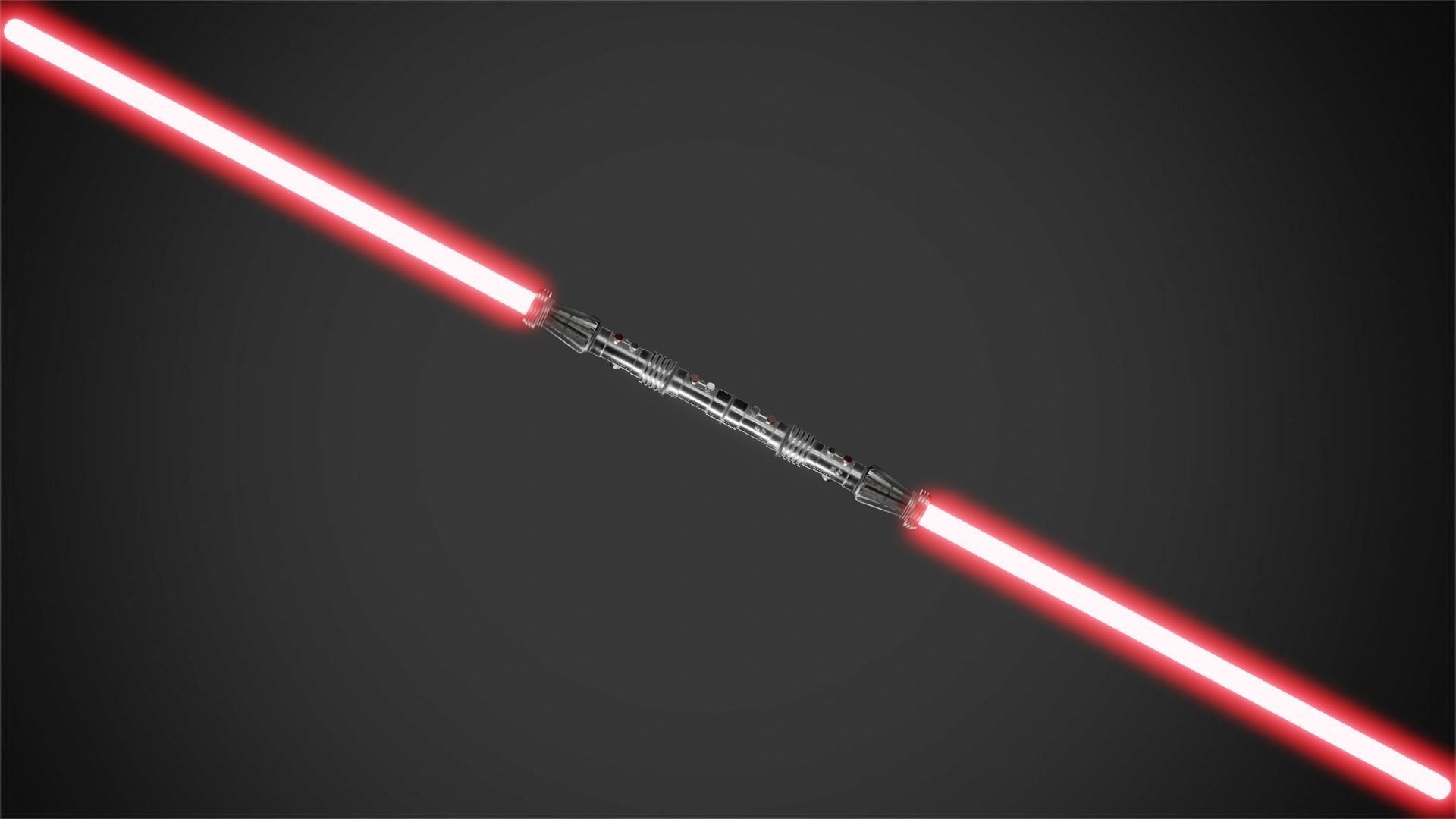 Darth Maul lightsaber for Cosplay 3D print model_8