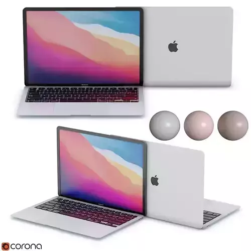 Macbook Air With 3 Color