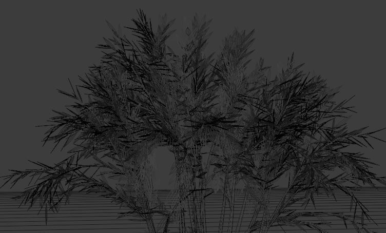 Plant in a Pot or a Sapling Tree High Quality Low-poly 3D model_4