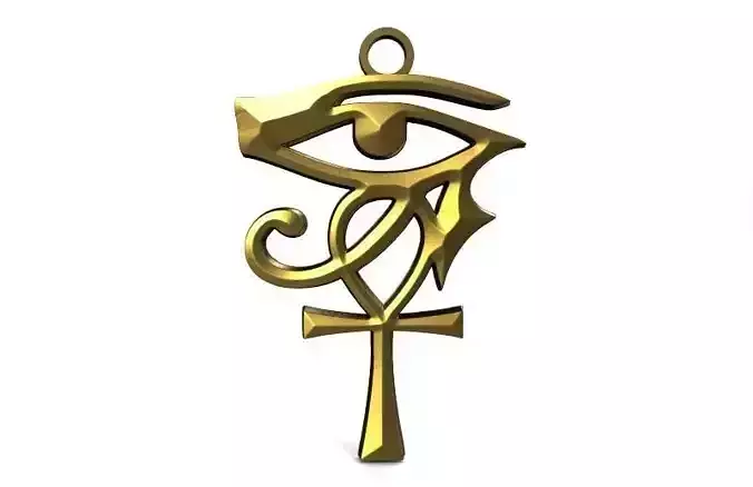 ankh horus pendant