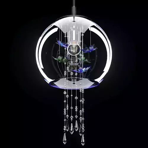 Art Glass Papillon hanging lamp