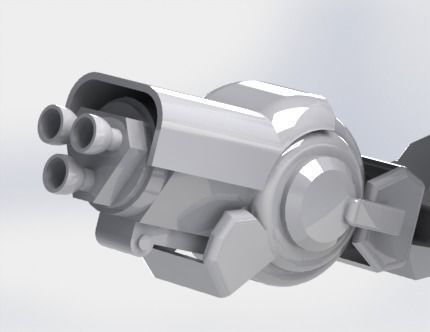 Dva Overwatch concept model Free 3D model_1