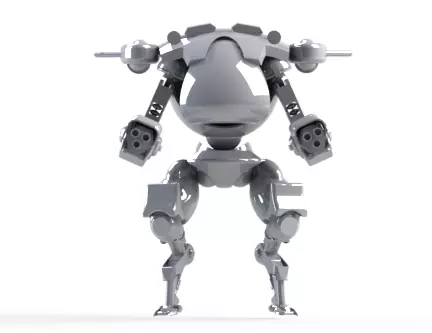 Dva Overwatch concept model Free 3D model_0