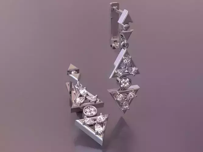 earrings created by matrix gem vision v8