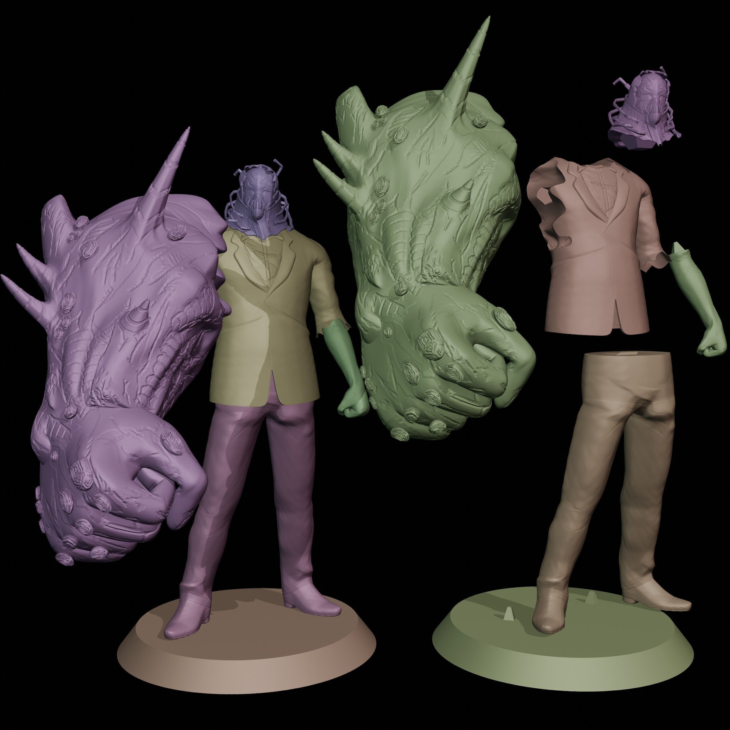 All For one 3D print model_12