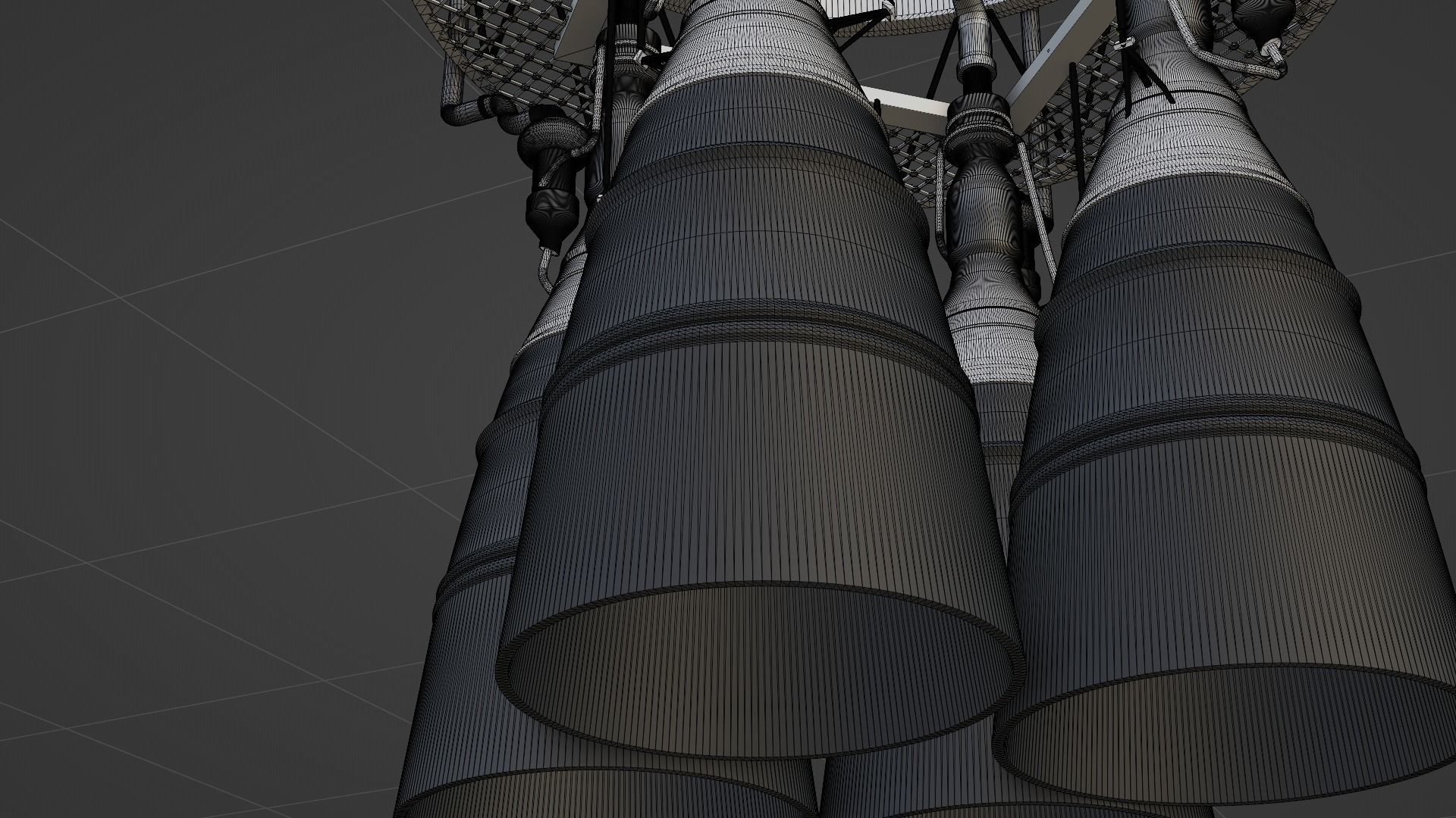 EUS - SLS second stage 3D model_42